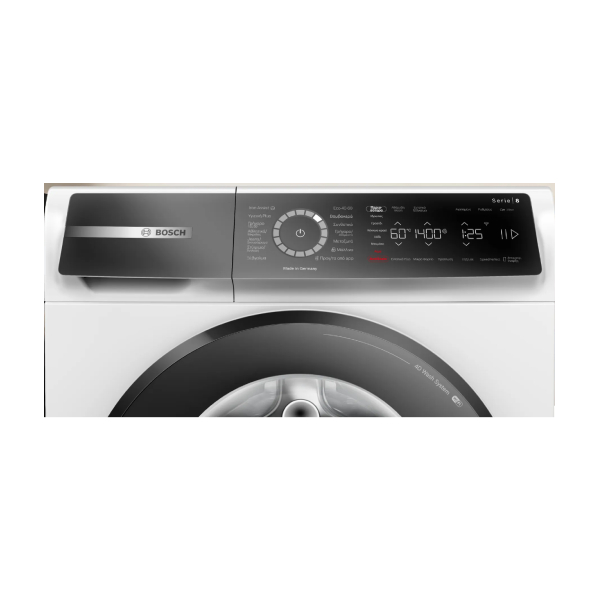 BOSCH WGB24409GR Serie 8 Washing Machine 9kg, White | Bosch| Image 3