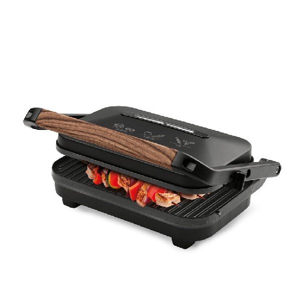 IZZY 224144 Panini Grill Wooden, Black  | Izzy| Image 2