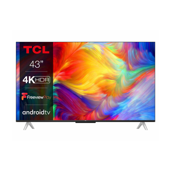 TCL 43P638K 4K UHD Android TV, 43"