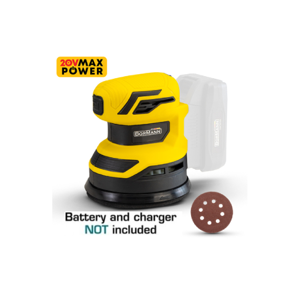 BORMANN BCD2640 Cordless Eccentric Sander 20V | Bormann