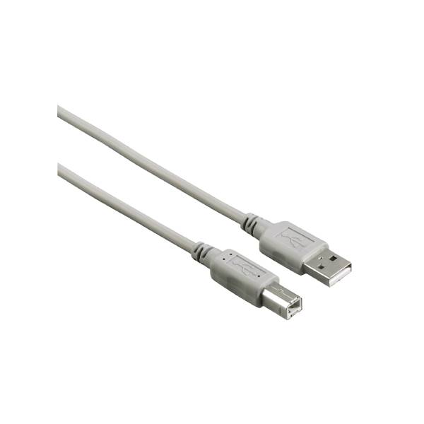 HAMA 00200900 Καλώδιο Εκτύπωσης USB-A σε USB-B, 1.5 Μέτρα