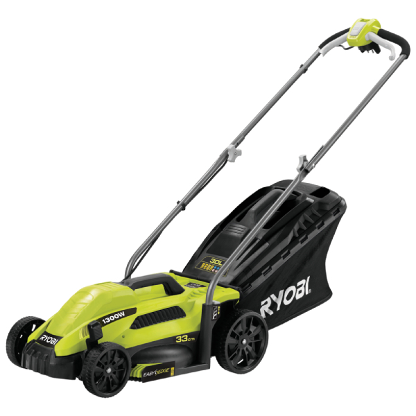 RYOBI RLM13E33S Electric Lawn Mower 1300W | Ryobi