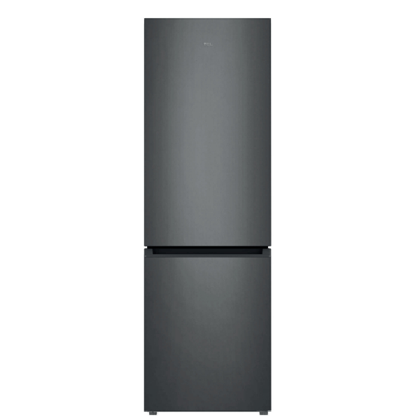 TCL RF318SE0UK Refrigerator with Bottom Freezer, Graphite