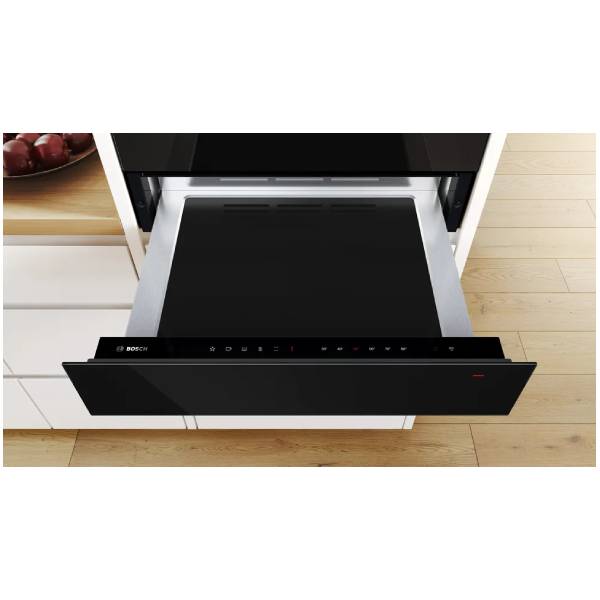 BOSCH BIC7101B1 Built-In Warming Drawer 14cm, Black | Bosch| Image 2