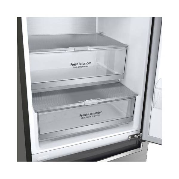 LG GBB72PZVGN Refrigerator with Botttom Freezer, Inox | Lg| Image 2