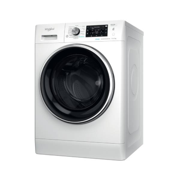 WHIRLPOOL FFWDD1176258 BCV EE, Washing Machine & Dryer 11/7 kg, White