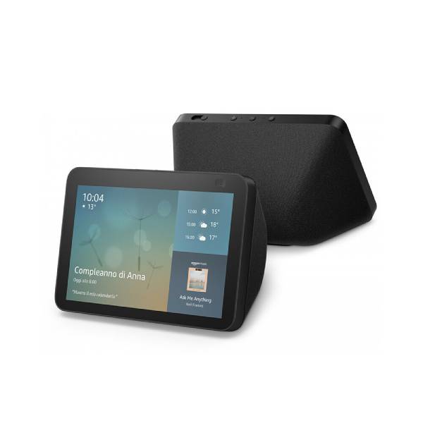 ΑΜΑΖΟΝ Echo Show 2nd Gen, Smart  Speaker with 8'' HD Display, Μαύρο | Amazon| Image 4