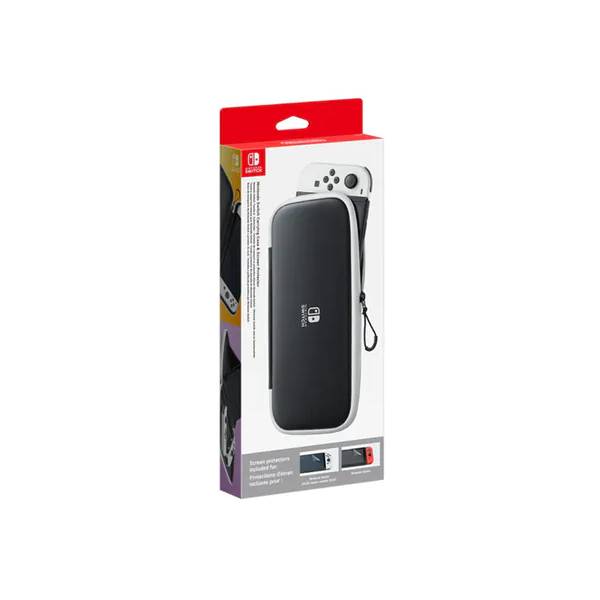 NINTENDO Switch Case & Protector (OLED), White/Black