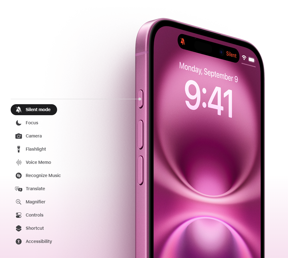 iphone 16 action button