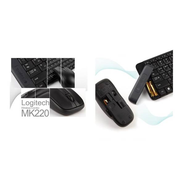 LOGITECH  MK220 INT Πληκτρολόγιο Με Ποντίκι | Logitech| Image 2