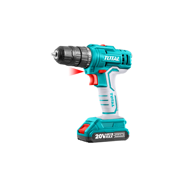 TOTAL TOT-TDLI20011 Cordless Drill Driver 20V, 1X1.5 Ah | Total| Image 3