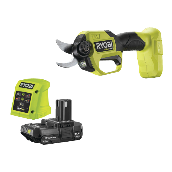 RYOBI RY18SCXA-115 Cordless Garden Pruner 18V, 1.5 Ah | Ryobi