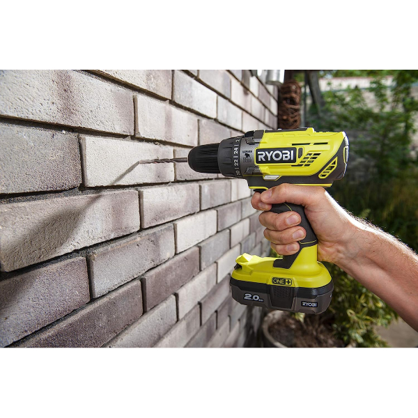 RYOBI R18PD3-242S Cordless Impact Drill Driver Set 18V, 1X2&1X4 Αh | Ryobi| Image 2