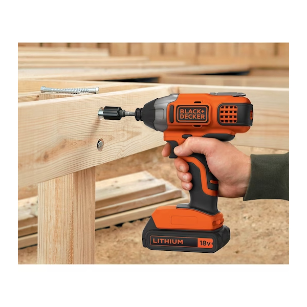 BLACK & DECKER BDCIM18N-XJ Παλμικό Κατσαβίδι Μπαταρίας 18V Solo | Black-decker| Image 2