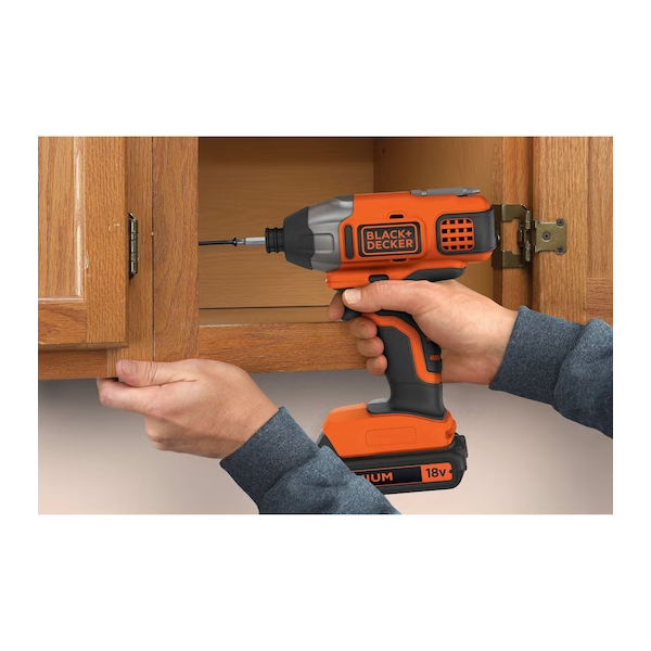 BLACK & DECKER BDCIM18N-XJ Παλμικό Κατσαβίδι Μπαταρίας 18V Solo | Black-decker| Image 3