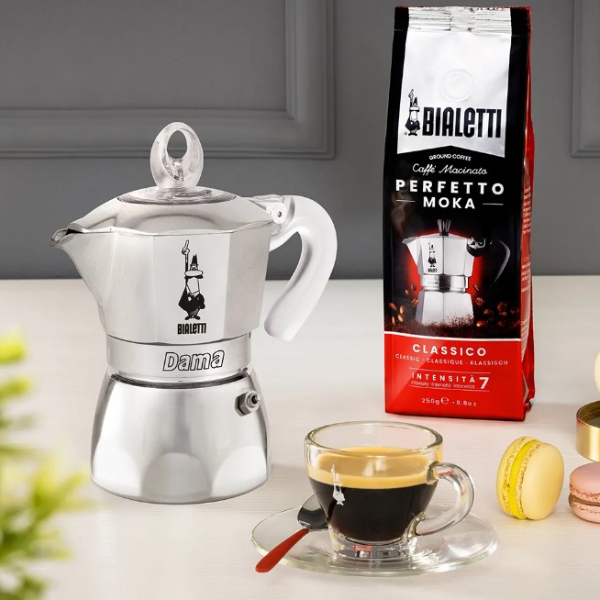 BIALETTI 783211 Dama Pure Ice Καφετιέρα - Μπρίκι Espresso, Ασημί | Bialetti| Image 3