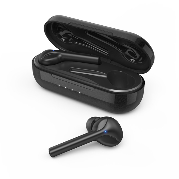 HAMA 00184072 Spirit Go True Wireless Headphones, Black