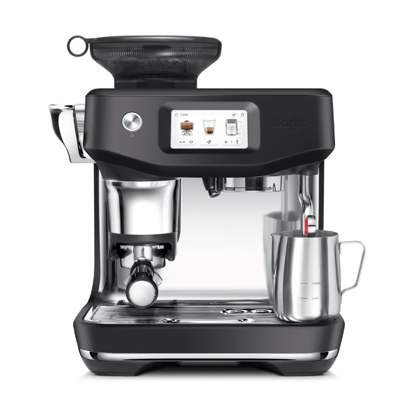 SAGE SES881BTR4GUK1 the Barista Touch™ Impress Μηχανή Espresso, Μαύρο | Sage