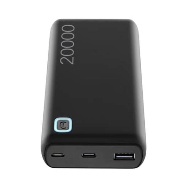 CELLULARLINE Essence Power Bank 20.000mAh, Μαύρο