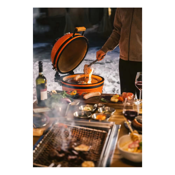 KAMADO IMS-21 RED Ψησταριά Κάρβουνου Φ55cm | Kamado| Image 5