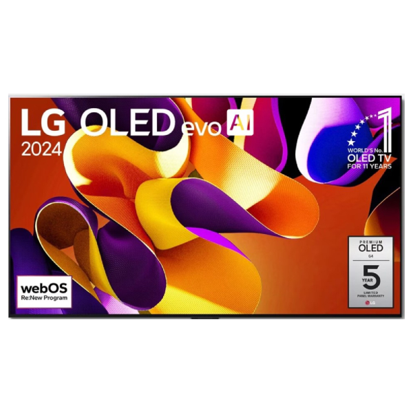 LG OLED65G45LW OLED Evo AI G4 4K Smart Τηλεόραση, 65" | Lg