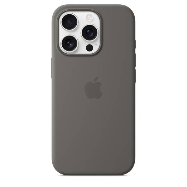 APPLE Θήκη Σιλικόνης Με MagSafe Για iPhone 16 Pro Smartphone, Stone Γκρίζο | Apple| Image 3