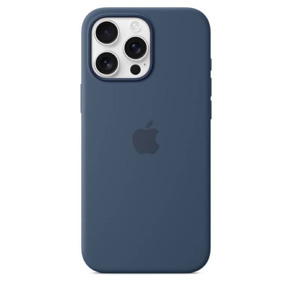 APPLE Θήκη Σιλικόνης Με MagSafe Για iPhone 16 Pro Max Smartphone, Denim Μπλε | Apple| Image 3