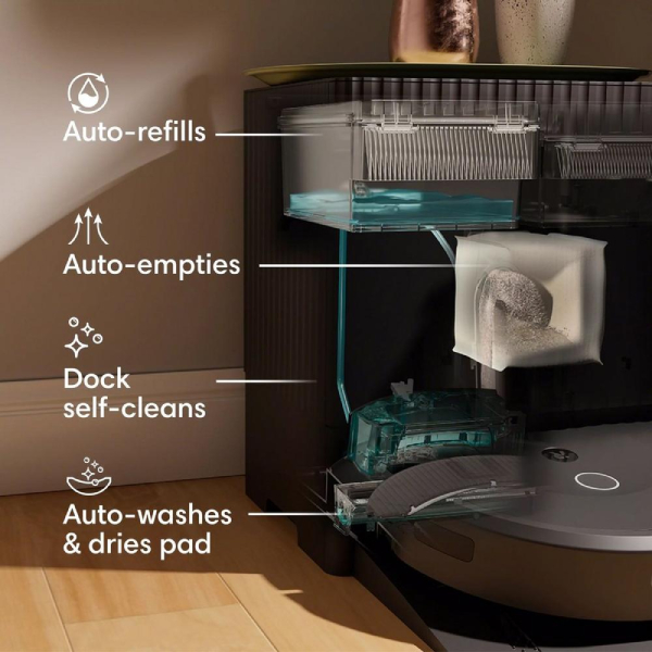 iRobot Roomba Combo 10 Max Ρομποτική Σκούπα-Σφουγγαρίστρα με Κάδο AutoWash | Irobot| Image 5