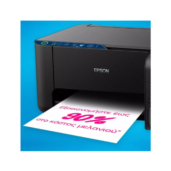 EPSON EcoTank L3271 Α4 Πολυμηχάνημα Wi-Fi με Δοχεία Μελανιού, με Αρχικό Μελάνι έως και 3 έτη, Μαύρο | Epson| Image 3