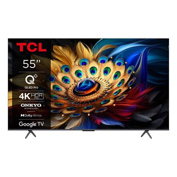 TCL 55C69B QLED 4K UHD Google Τηλεόραση, 55'' | Tcl