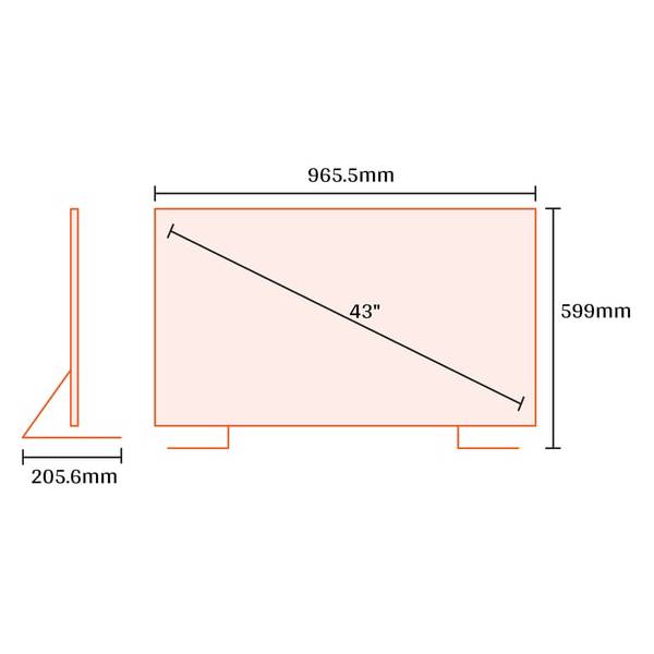 SAMSUNG UE43DU8072 Crystal UHD Τηλεόραση Smart, 43'' | Samsung| Image 3