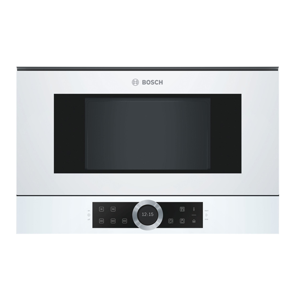 BOSCH BFL634GW1 Built In Microwave, White 