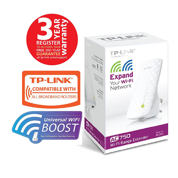 TP-LINK RE200 Wi-Fi Ενισχυτής Σήματος | Tp-link| Image 3