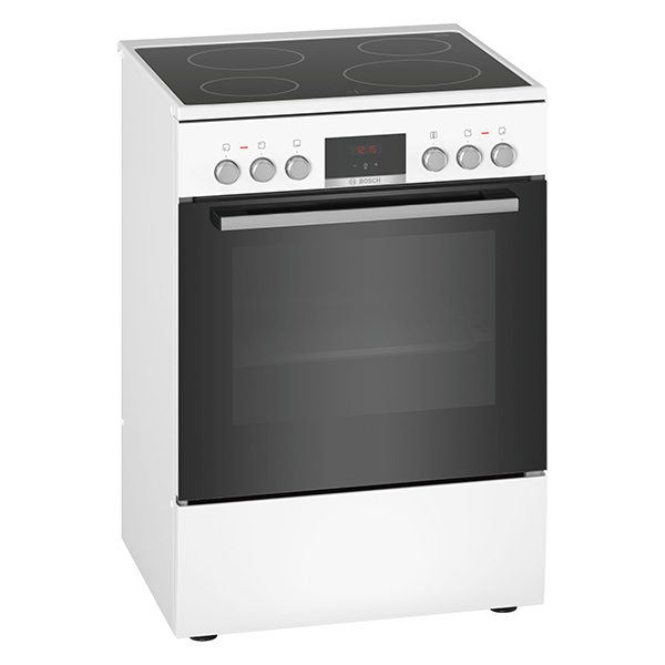 BOSCH HKR390020 Serie 4 Freestanding Ceramic Kitchen, White