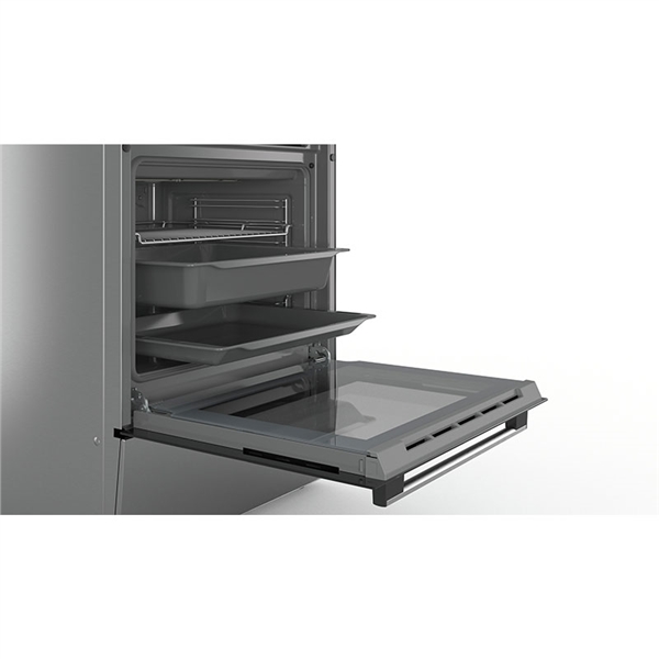 BOSCH HKR390050 Serie 4 Freestanding Ceramic Kitchen, Grey | Bosch| Image 2