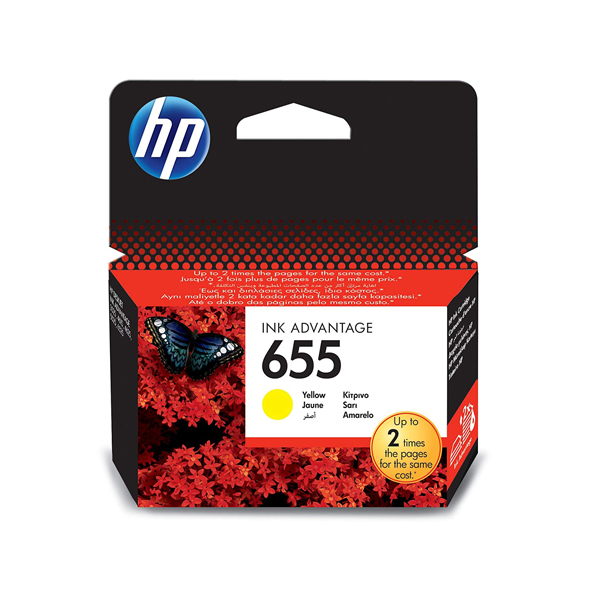 POLAROID HP655 CZ112AE YL Ink Cartridges, Yellow