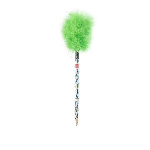 LEGAMI FLF0004 Fluffy Pencil Peacock