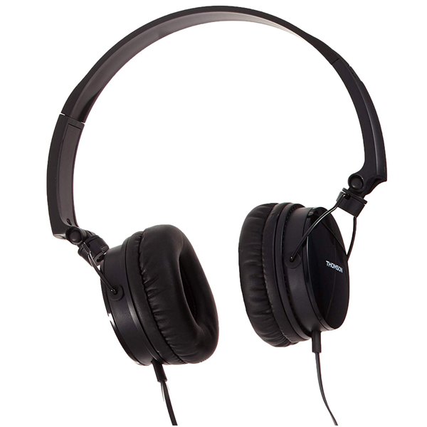 THOMSON On-Ear Headphones, Black