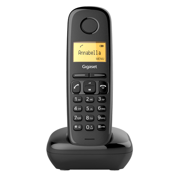 GIGASET A170 Cordless Phone, Black