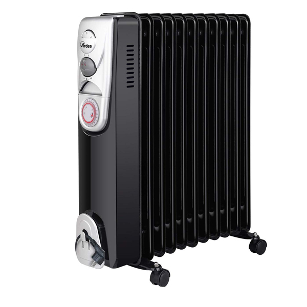 ARDES AR4R11BT Oil Radiator 2500 Watt 11 Heating Elements