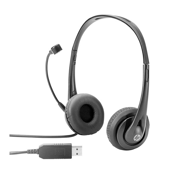 HP T1A67AA On-Air Headset, Black