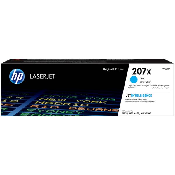 HP 207X Toner, Cyan