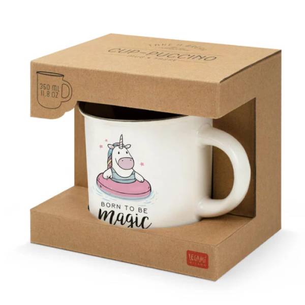 LEGAMI CUP0019 Cup-puccino Born to Be Magic New Bone, Mug