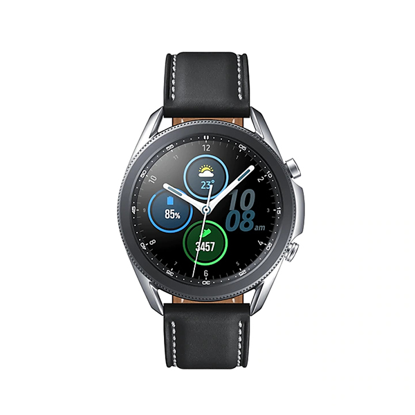 SAMSUNG SM-R840NZSAEUE Galaxy Watch 3 Smartwatch 45mm, Μystic Aσημί