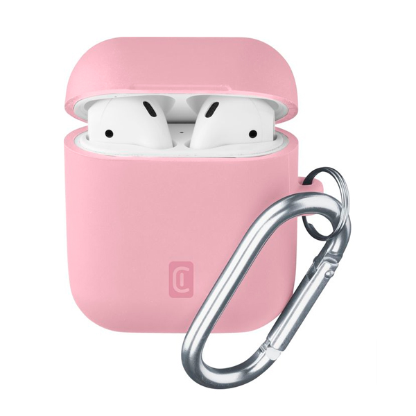 CELLULAR LINE Case for Airpods Headphones, Pink