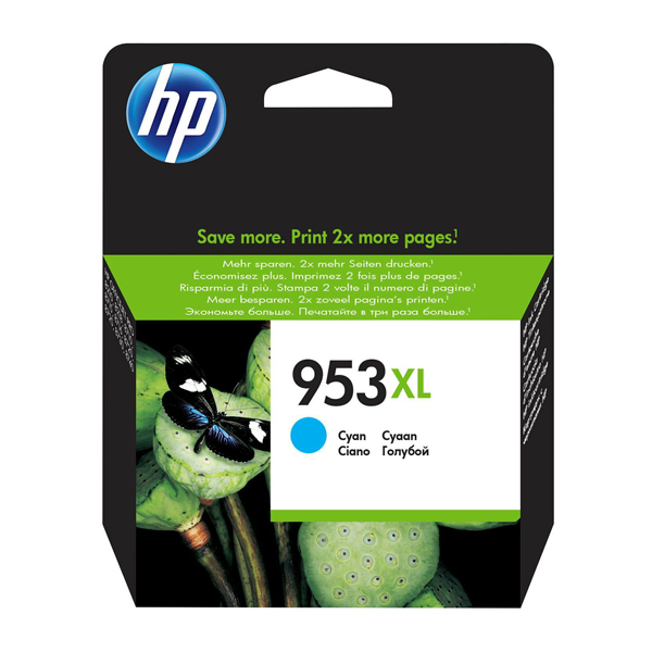 HP 953XL Ink Cartridge, Cyan