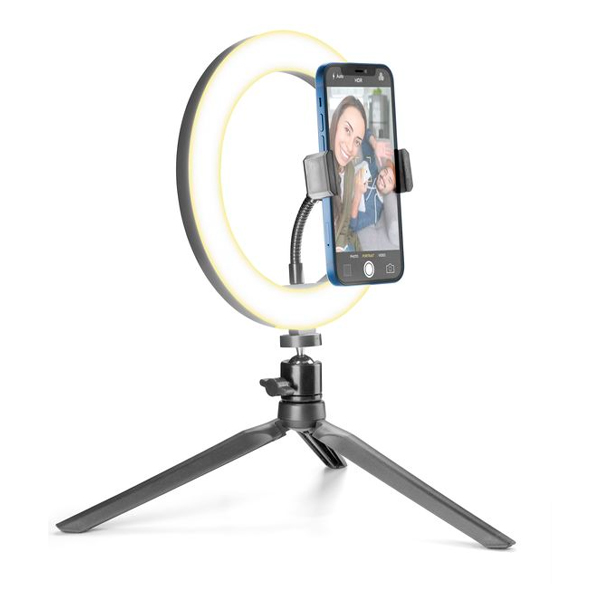 CELLULAR LINE Selfie Ring Tripod, 8