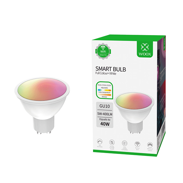 WOOX R9076 Smart Led Wi-Fi Λάμπα, πολύχρωμο