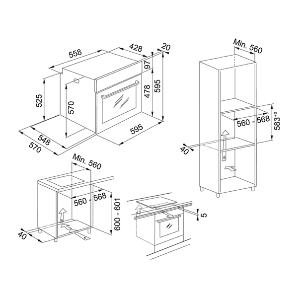 FRANKE FMA 97 P XS Built-in Oven | Franke| Image 2