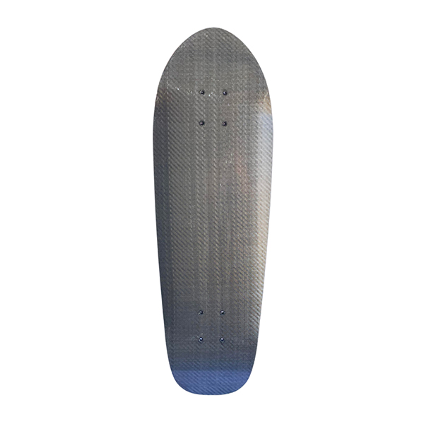 CAPSULE Fuspi Cruiser Skateboard, Μαύρο/Άσπρο